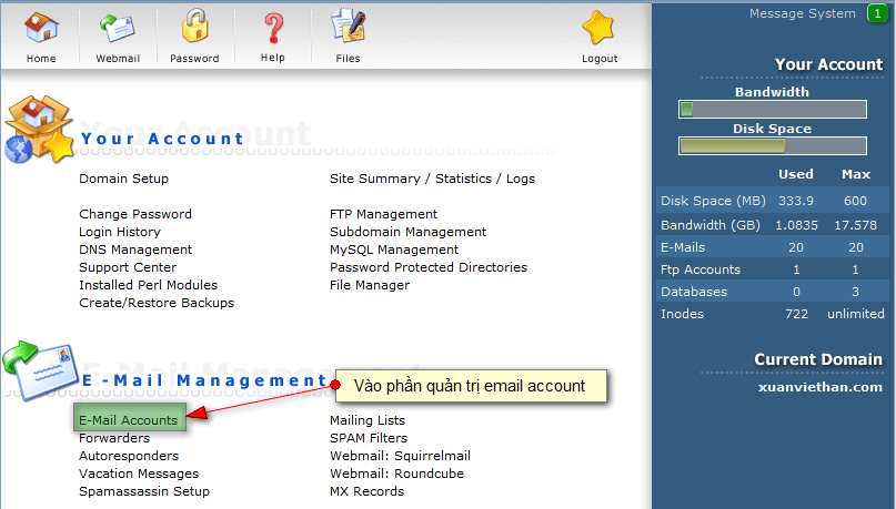 Nhập Email để lấy lại mật khẩu